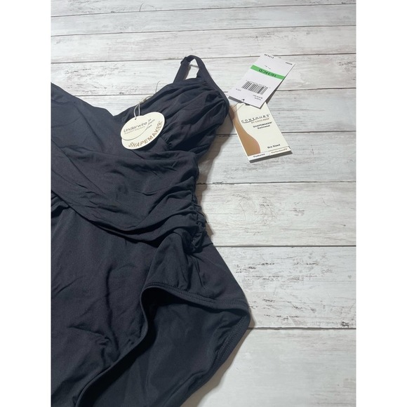 Coco Reef Women's Contours Sterling Bra One Piece Swimsuit Black Size 10/34C/D - Picture 5 of 7